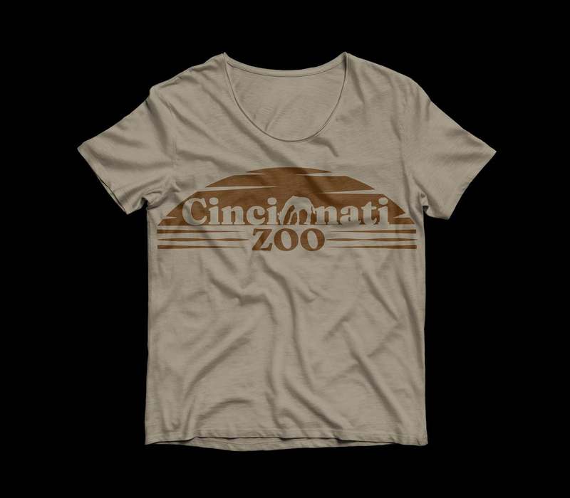 Zoo t-shirt mockup