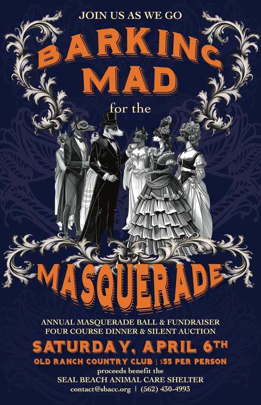 Barking Mad Masquerade poster