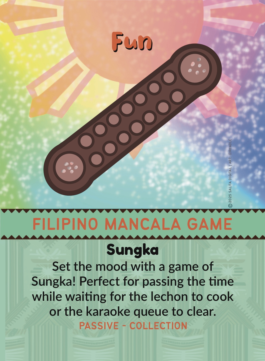 Sungka card