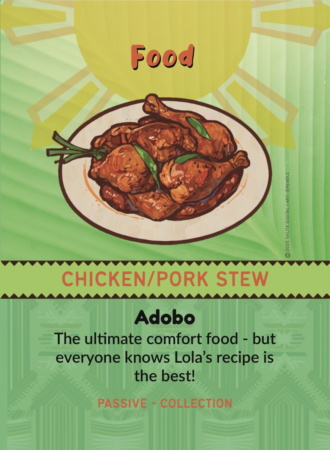 Adobo card